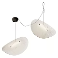 Modern chandelier 3d model