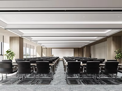 Modern Conference Room 3d model