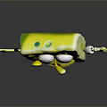 Spongebob Cartoon Spongebob Animation Spongebob Anime Spongebob Little Monster Little Monster 3d model