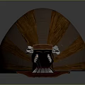 Handcrafted Traditional Wooden Pipa Musical Instrument With Classic Body Design And Strings