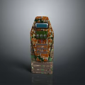 Medieval Shield Ancient Shield Defensive Weapon Ancient Shield Iron Shield Protective Shield Wooden Shield 3d model