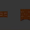 Wooden Furniture Storage Set With Cabinets Drawers And Glass Doors Design