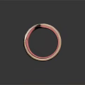 Tubular Organ Structure Showcasing Hair Covered Exterior And Pink Interior Tissue