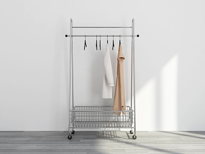 Hanger Mobile Hanger Coat Rack Floor Hanger Ornament Hanger Decorative Clothes Rack 3d model