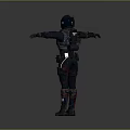 Tactical Protective Suit With Helmet Armor Vest And Boots Full Body Gear