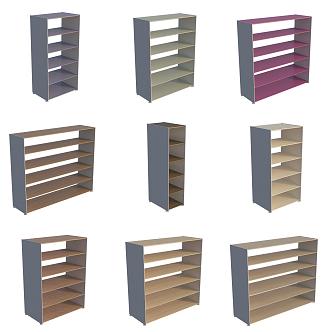 Furniture Storage Cabinet Shelf Cabinet Shelf 3d model