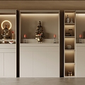 Buddhist Cabinets 3d model