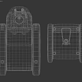 Modern Medical Equipment Design With Comfortable Chair And Black Wash Basin