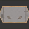 Wooden Pet Cage With Transparent Panels Interior Platforms And Feeding Bowl