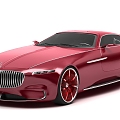 Car Sedan Mercedes-Benz Maybach vision6 sports car Luxury Sedan Luxury Car Super sports car Supercar 3d model