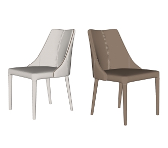 Dining Chair Single Chair 3d model