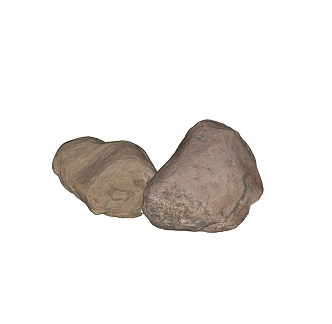 Modern Realistic Scanning Stone Rock Granite Natural Landscape 3d model