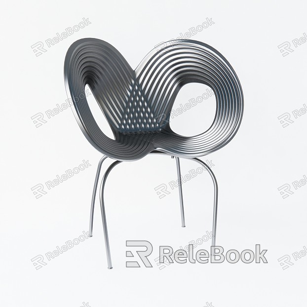 Post-modern single chair chair model