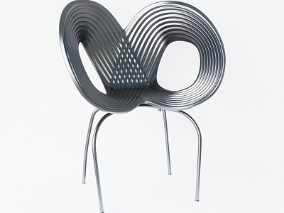 Post-modern single chair model