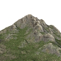 Mountain Mountain Peak Alpine Peak Geopark 3d model