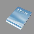 Colorful Books Collection With Blue Beige White Covers And LET IT SNOW Anywhere Book Titles