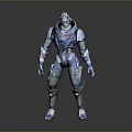 Sci-Fi Armor Alien Armor Sci-Fi Armor High-Tech Armor Futuristic Armor Alien Warrior Armor 3d model