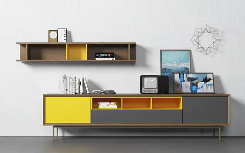 Modern TV Cabinet 3d model