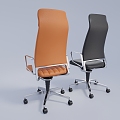 Modern office chair 3d model