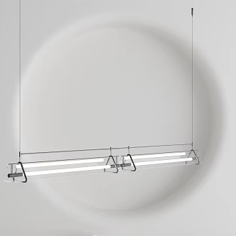 Modern chandelier 3d model