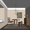 Quiet Ancient Style Study 3d model