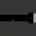 Spacecraft Circular Component Featuring Black Frame And White Structure For Satellite Missions