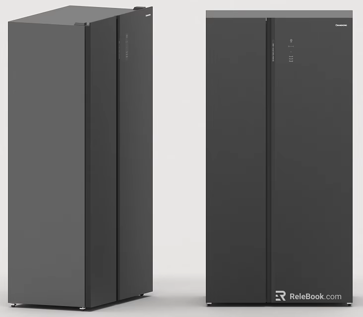 Modern Black Upright Home Appliances With Sleek Design For Daily Use 3d model 