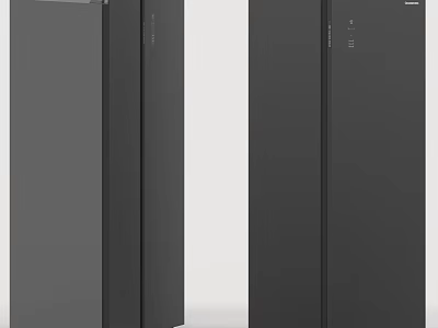 Modern Black Upright Home Appliances With Sleek Design For Daily Use 3d model
