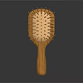 Wooden Hair Comb With Classic Design And Wooden Handle For Daily Use