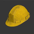 Yellow Hard Hat Construction Safety Equipment For Workplace And Industrial Protection Gear