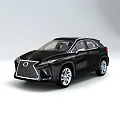 Black Lexus SUV Featuring Modern Exterior Design and Stylish Alloy Wheels