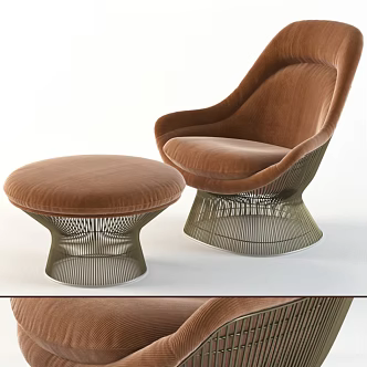 Single sofa 3d model