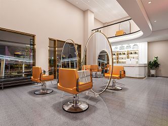 Modern Barber Shop Barber Shop Beauty Salon 3d model