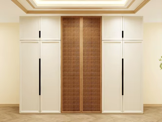 Wardrobe Design Wardrobe Effect Diagram Wardrobe Coat Cabinet Design Coat Cabinet 3d model