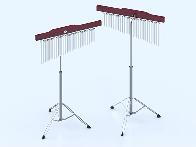 Wind Bell Musical Instrument 3d model