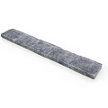 Gray Long Strip Stone Brick With Textured Surface For Building Construction 3d model