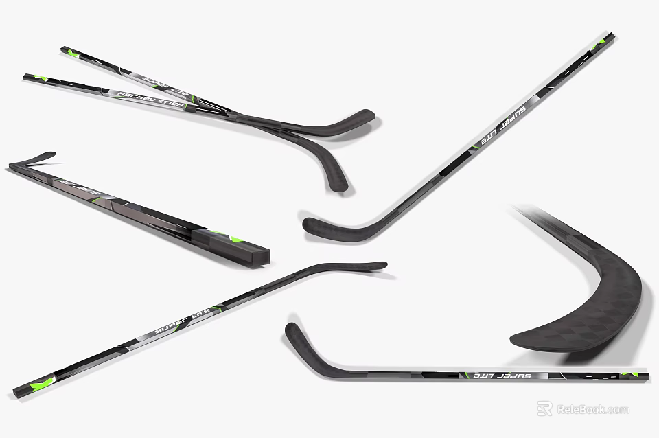High Quality Kids Hockey Sticks Playground Equipment For Outdoor Activities 3d model 