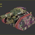 Tank Mini Tank Cartoon Tank Military Vehicle Mechanized Force Armored Force Mechanical Force 3d model