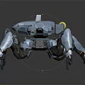 Modern Robot Warrior Robocop 3d model