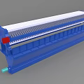 Industrial Plate And Frame Filter Press For Efficient Sludge Dewatering In Wastewater Treatment
