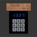 Password Keyboard Password Machine Keypad Mini Keyboard Numeric Input Keyboard Numeric Keyboard 3d model
