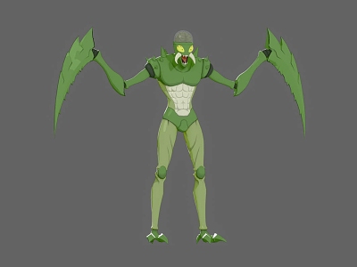 Cartoon Monster Cartoon Animation Movie Game Anime Monster Mantis model