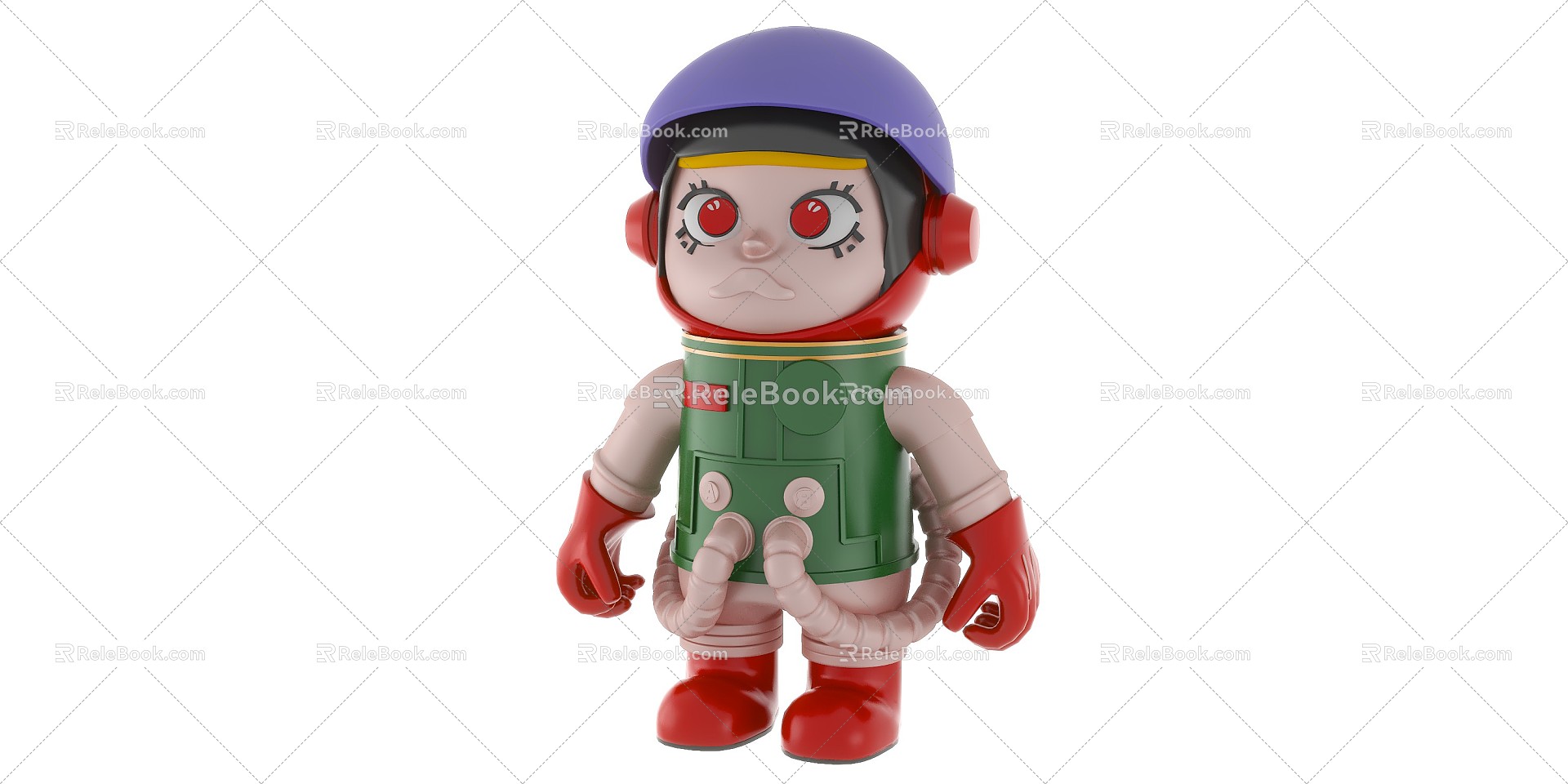 Modern Toy Doll 3d model