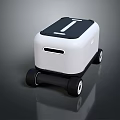 Modern Robot Express Classification Robot Intelligent Conveying Robot Conveying Robot 3d model