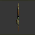 Bronze Coiled Snake Sculpture with Patina Finish and Artistic Design
