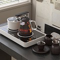 Modern Electric Kettle Kettle Tea Kettle 3d model