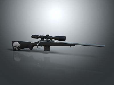 Sniper Rifle Sniper Rifle Sight Modern Weapons Hot Weapons Hot Weapons Firearms 3d model