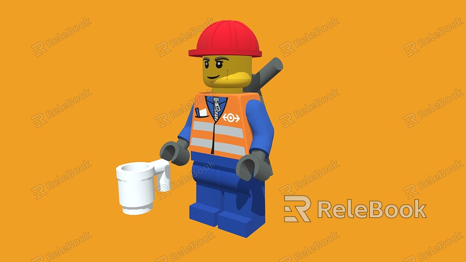 Lego Construction Workers model