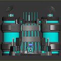 Sci-fi Items Sci-fi Components High-tech Components Sci-fi Equipment Sci-fi Scene Sci-fi Environment Game Scene 3d model