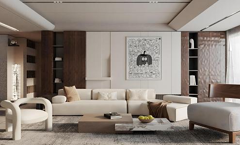 Living room 3d model